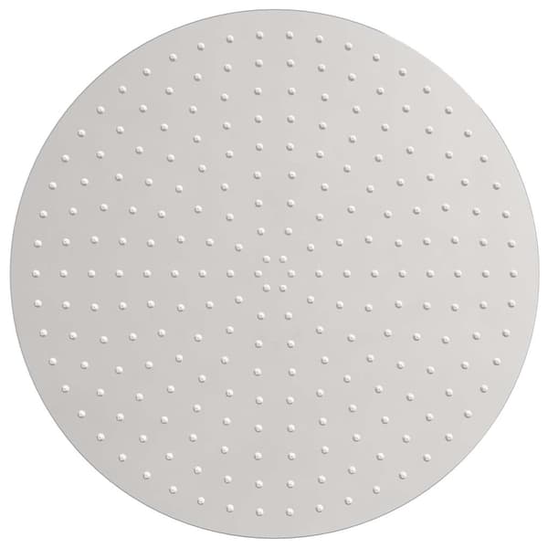 vidaXL regnbruserhoved 304 rustfrit stål 40 cm rundt