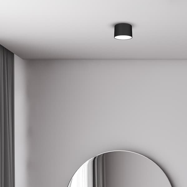 Loftlampe Dixie 1 GX53 Sort Milagro MLP7543