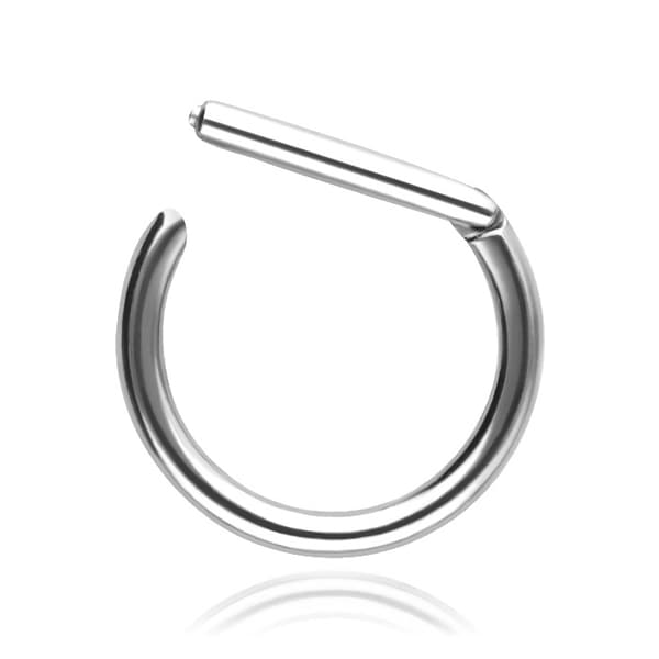Titan Silver D-ringörhänge - TK-009 1.2/8