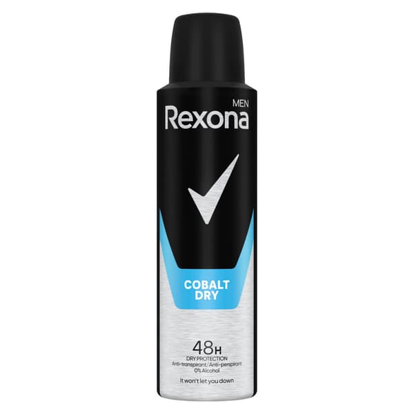 669000 Rexona Mænd Spray Kobolt Tør
