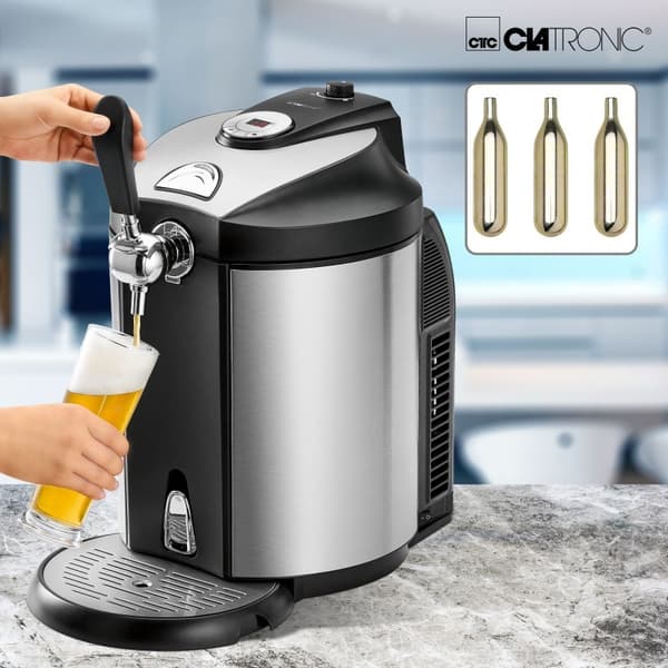 Clatronic BZ 3740 øldispenser, 5 l, med køling