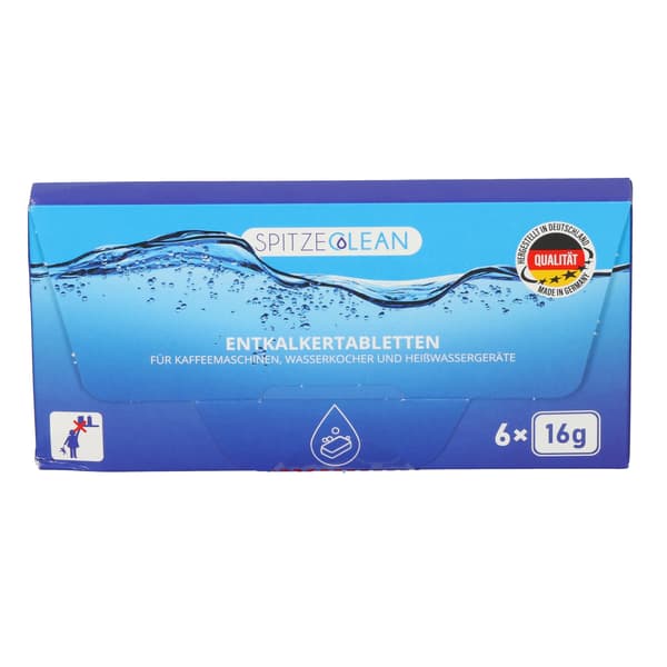 Spitze Clean avkalkingstabletter til kaffemaskiner 6x16g
