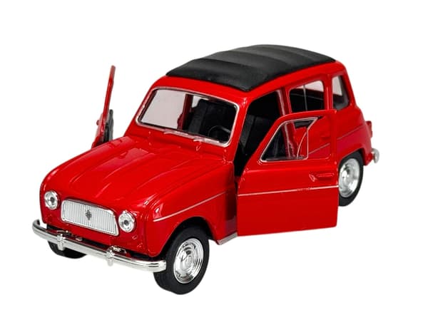 WELLY GAMMAL TIMER RENAULT 4 RÖD 1:34 43741