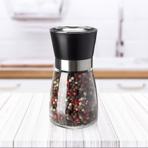 Glaspeber- og saltmølle 13 cm