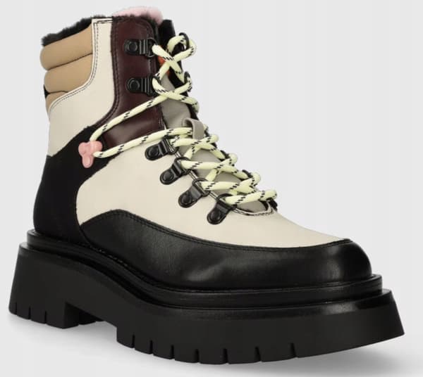 PEPE JEANS DAM BEIGE ISOLERADE ANKLESTÖVLAR VINTER 40 AWB