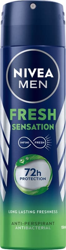 089300 NIVEA MEN Fräsch Känsla Spray 150ml