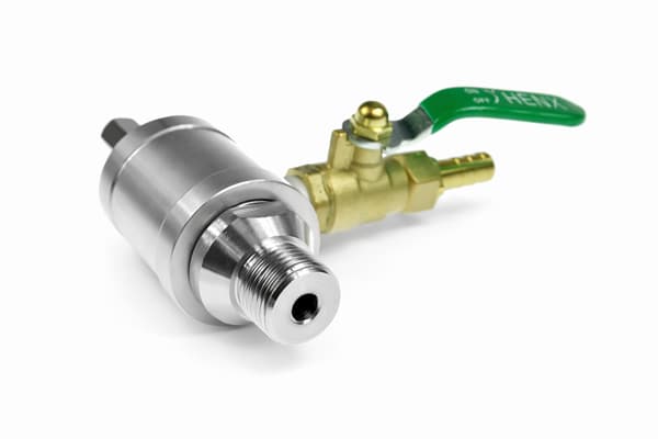 Adapter til vådboring drill 1/2 til hex 10mm titanium