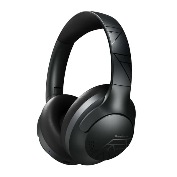 PowerLocus P3 Sorte Bluetooth Hovedtelefoner Mikrofon AUX BT Bluetooth Etui
