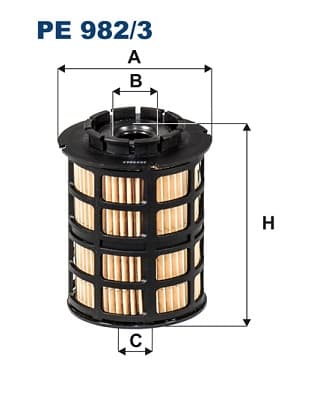 BRÆNDSTOFFILTER PE9823 FILTRON