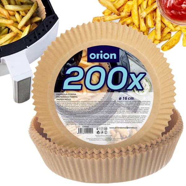 Ilmapaistinpaperi pyöreä 16 cm 200 kpl