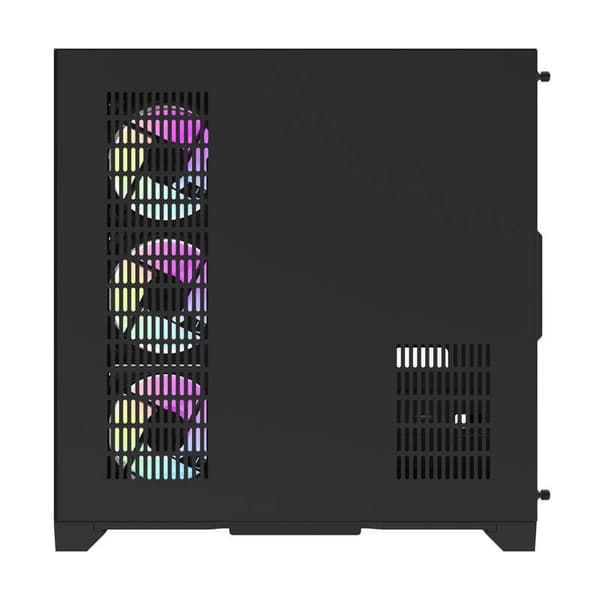 Darflash FT418 PRO computerkabinet + 7 aRGB-blæsere (sort)