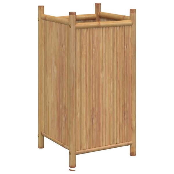 vidaXL Blomkruka, 40x40x80 cm, Bambu