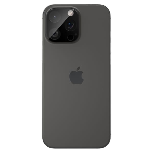 SPIGEN OPTIK.TR KAMERASKYDD 2-PACK IPHONE 14 PRO / PRO MAX / 15 PRO / PRO MAX / 16 PRO / PRO MAX SVART