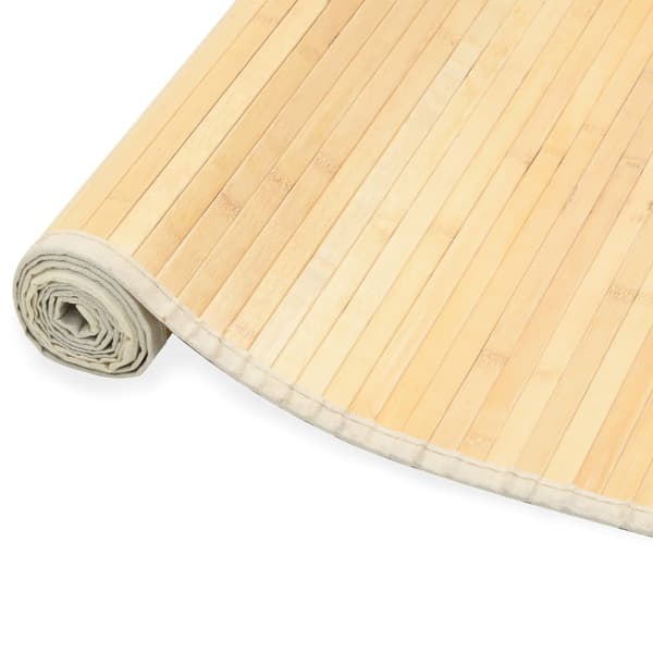 vidaXL Bambu Golvmatta 80 x 200 cm Natur
