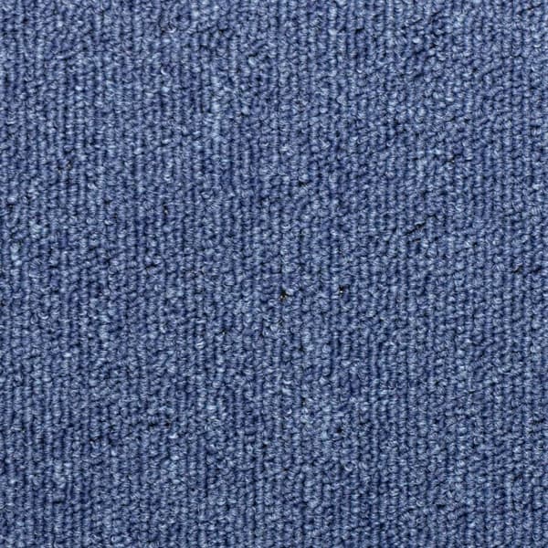 vidaXL Trappmattor 15 st 65x21x4 cm blå rektangulära kanter