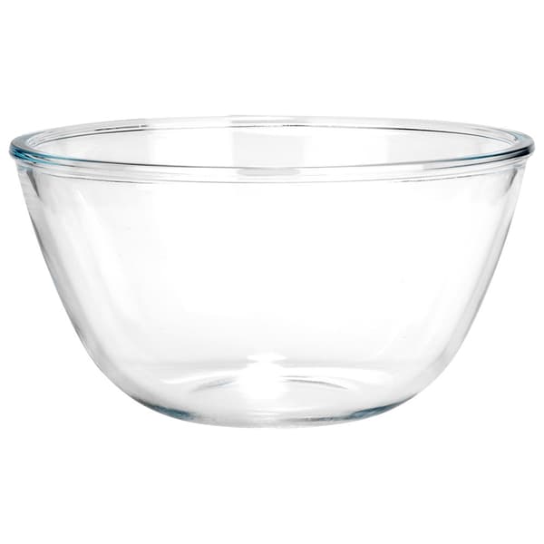 Glas salladsskål 17 cm, 1 l 2 st