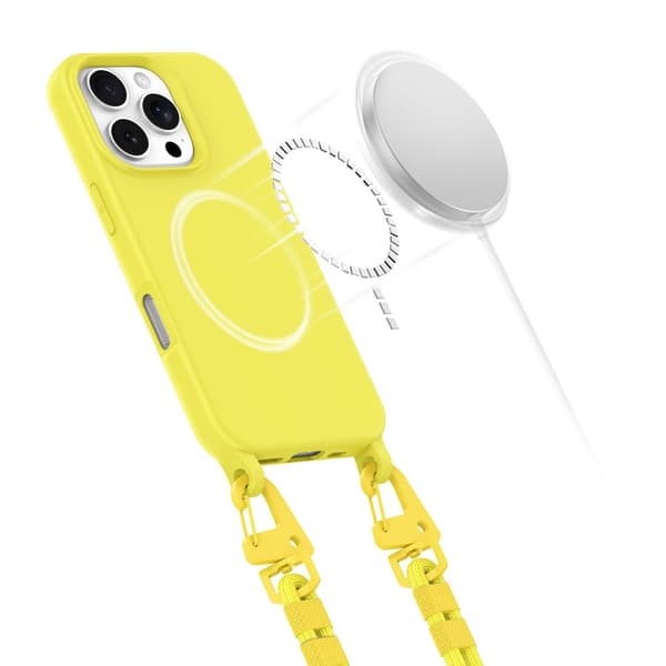 TECH-PROTECT MAGNÆSKE MAGSAFE IPHONE 16 PRO KANARIEGUL