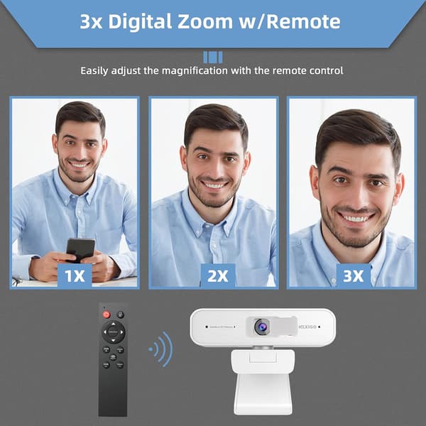 USB 2K PC WEBCAM N940P HVID AUTOFOKUSMIKROFON