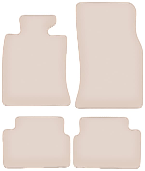 måtter PREMIUM beige til Mini Clubman R55 hatchback 2006-