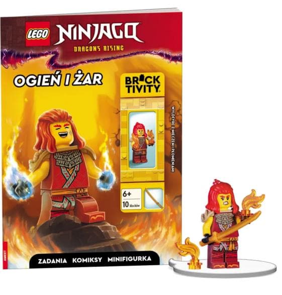 LEGO Ninjago Tuli ja hiillos -kirja