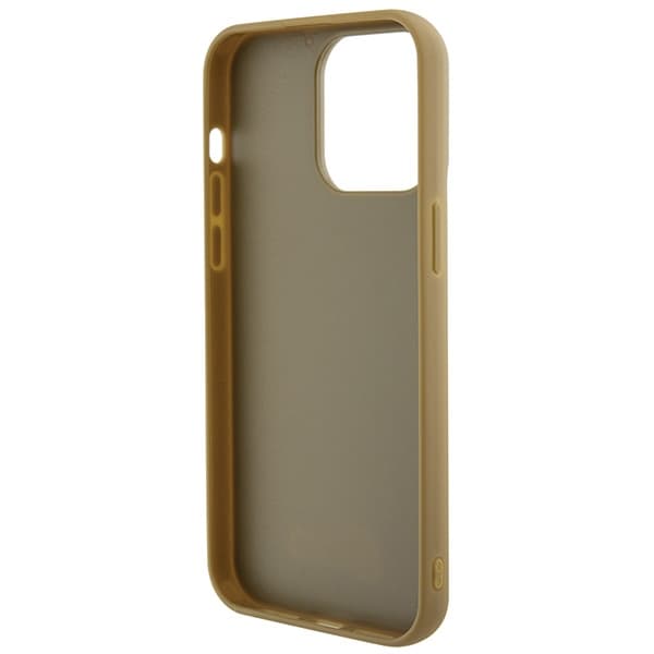 Guess GUHCP15XPMSDGSD iPhone 15 Pro Max 6.7" guld/guld hårdt cover Disco Metal Script