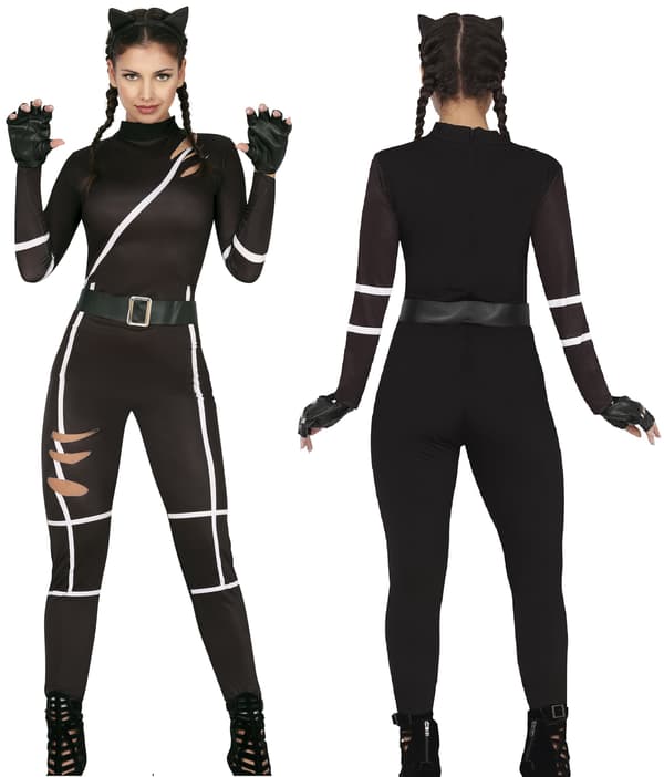 Catwoman-kostym storlek M 38-40