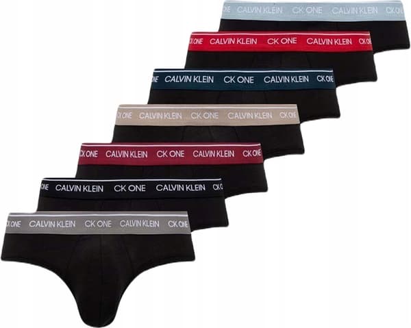 CALVIN KLEIN HERRTROSOR I BOMULL, 7-PACK MED LOGOTYP, BEKVÄMA STILLA