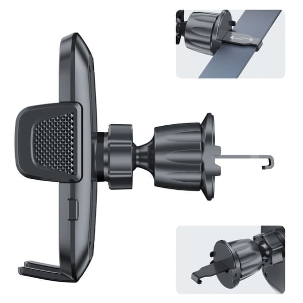 TECH-PROTECT V8 UNIVERSAL INSTRUMENTPANEL OCH VENTILATIONSFÄSTE FÖR BILEN, SVART