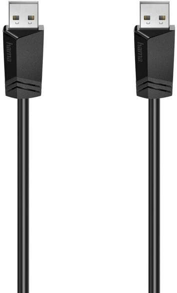 Kabel HAMA USB Typ A - 1,5 m Svart