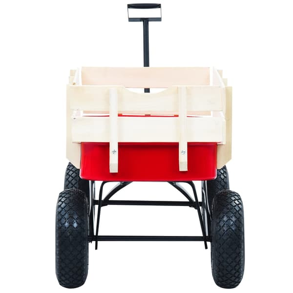 vidaXL Nokkakärry, 150 kg, Punainen
