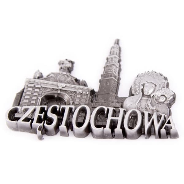 Jääkaappimagneti panorama Częstochowa