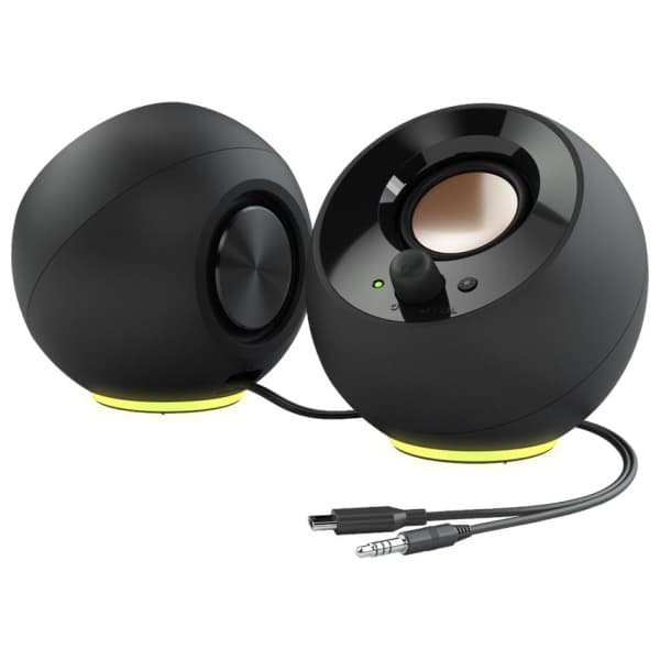 Creative Pebble SE USB-C 2.0 computerhøjttalere med RGB-baggrundsbelysning
