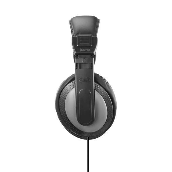 INTESO ShellTV II Kablede Hovedtelefoner, 6m Kabel, Sort