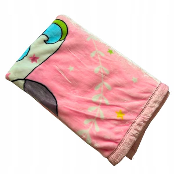 Børne enhjørning varm polarfleece tæppe 130x150
