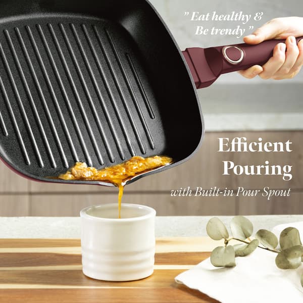 TITANIUMGRILLPANNA MED LOCK 28 cm BERLINGER HAUS BH-8037 LEONARDO