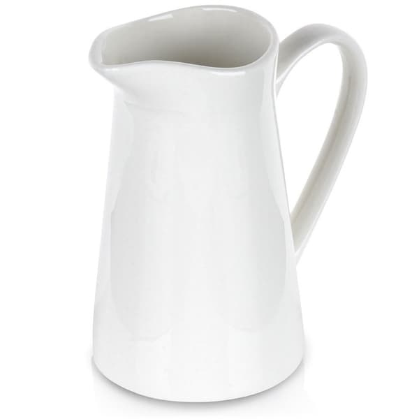 Vit porslinsmjölkkanna 200 ml