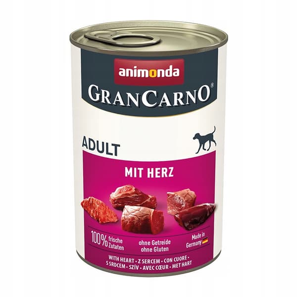 Vådfoder til hunde Animonda Grancarno Adult MIX AF SMAGSSTOFFER 12x400g