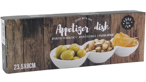 porcelænsbeholdere til dip og saucer