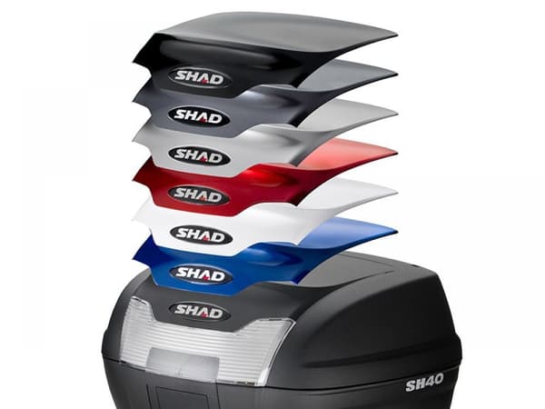 Shad SH40 motorcykel topboks + monteringsplade