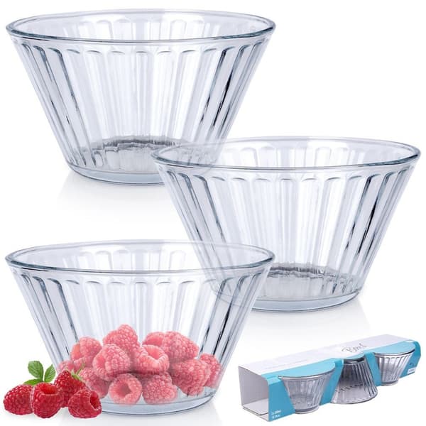 Glasskåle 11,5 cm, 270 ml 3 stk.