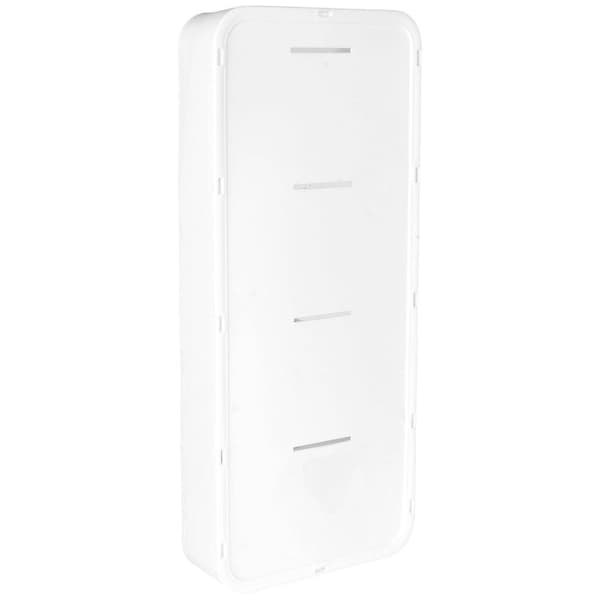 Besticksinsats för låda vit 39x17 cm