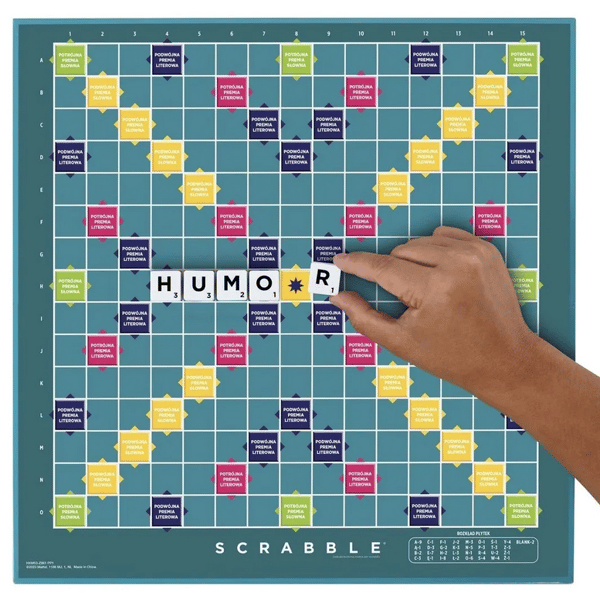 MATTEL SCRABBLE-spel Originalversion Ref. HXM53 /6