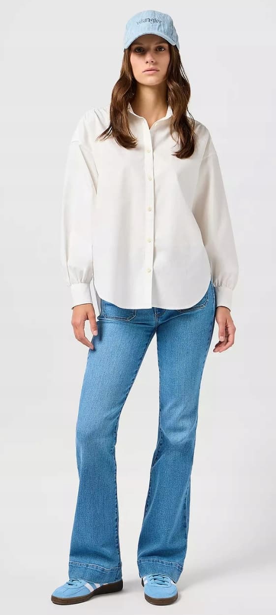 Wrangler Klockformad Tidvatten Glöd damjeans W28 L32