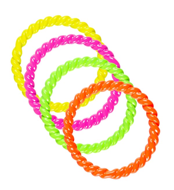 80-90-tals disco neonringset