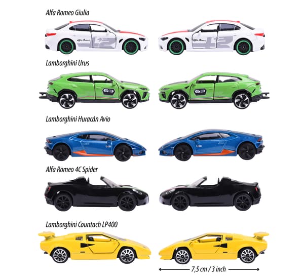 Majorette drömbilar Italien 5-pack 1:64 212053178
