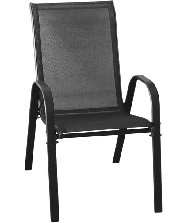 Runt bord 60 cm + 4x SOFIA stolar svarta
