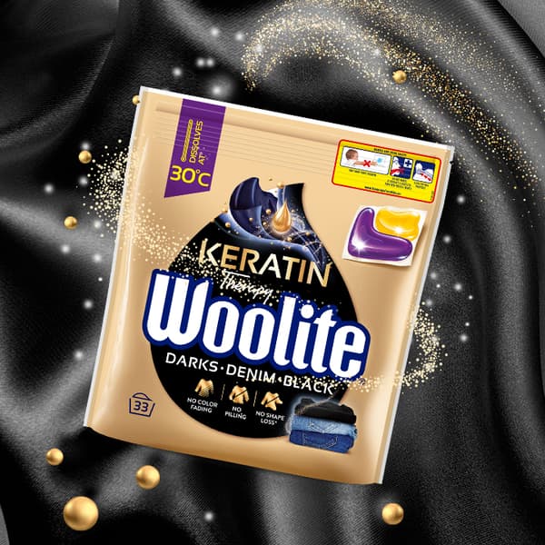 Woolite Gel Caps Mörk Denim 33