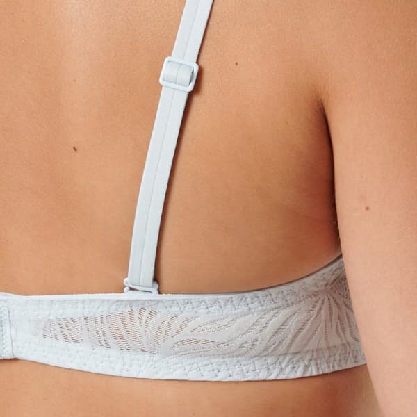 Calvin Klein pitsineulospitsi-rintaliivi valkoinen 75C