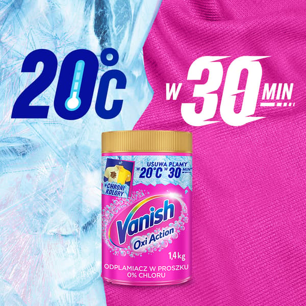 017959 Vanish Monitoiminta Vaaleanpunainen 1,4 kg