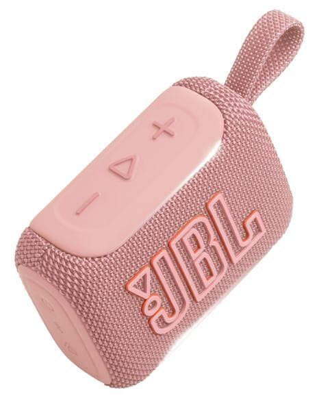 JBL Go 5 Bluetooth-højttaler rosa